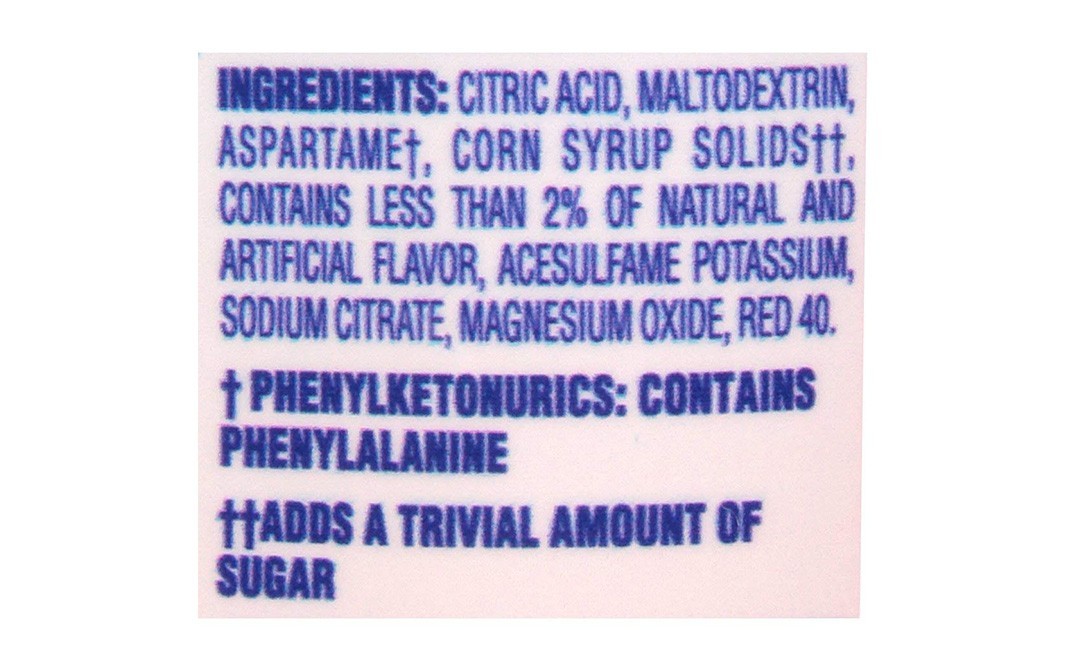 Crystal Light Strawberry Watermelon Artificial Flavor - Drink Mix   Plastic Container  55.7 grams